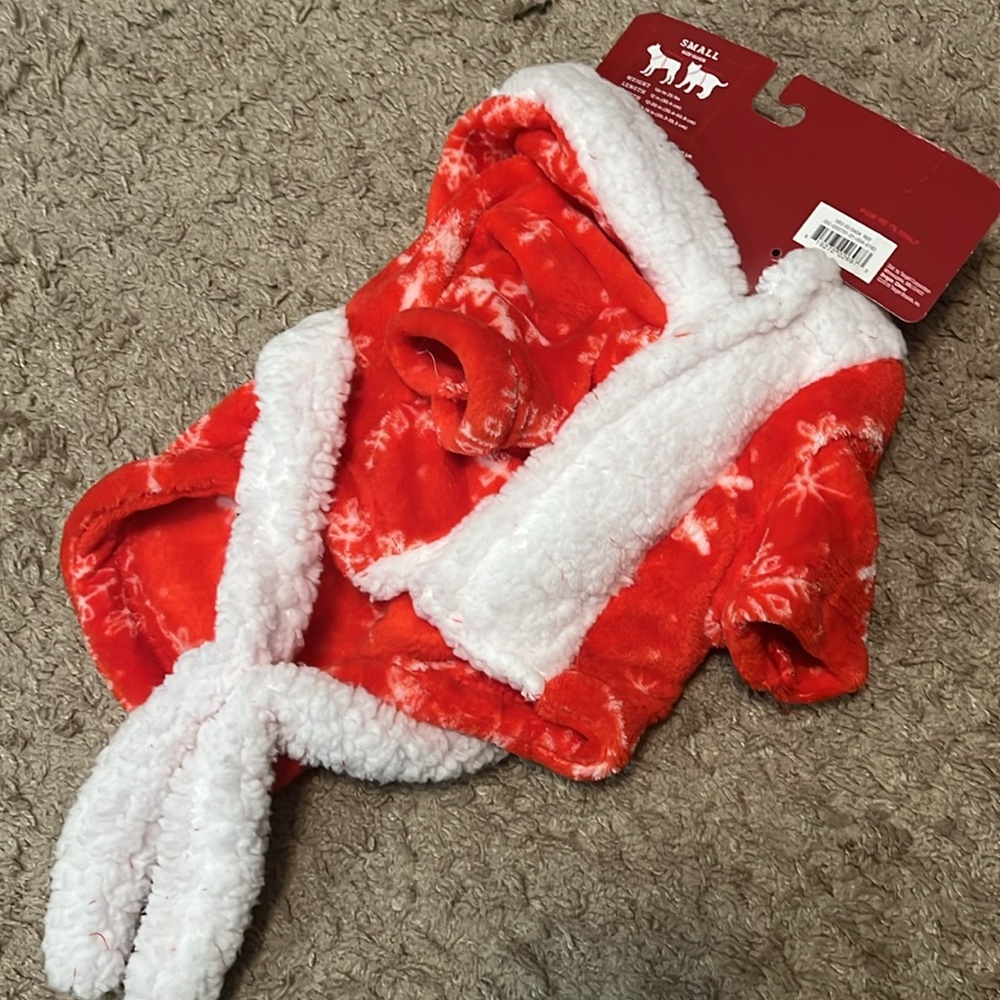 NWT Snowflake Pet Robe - Picture 6 of 7